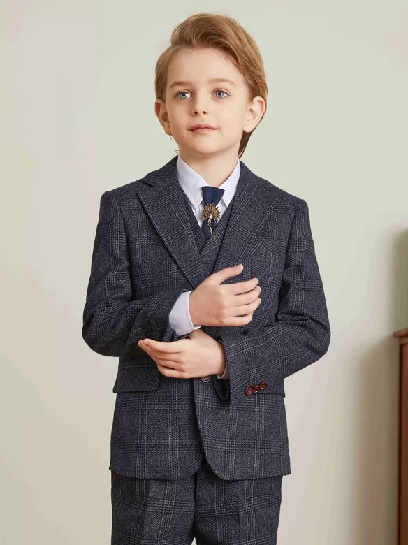CHECKED SUIT ZS5058