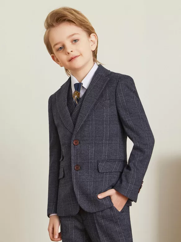 CHECKED SUIT ZS5058