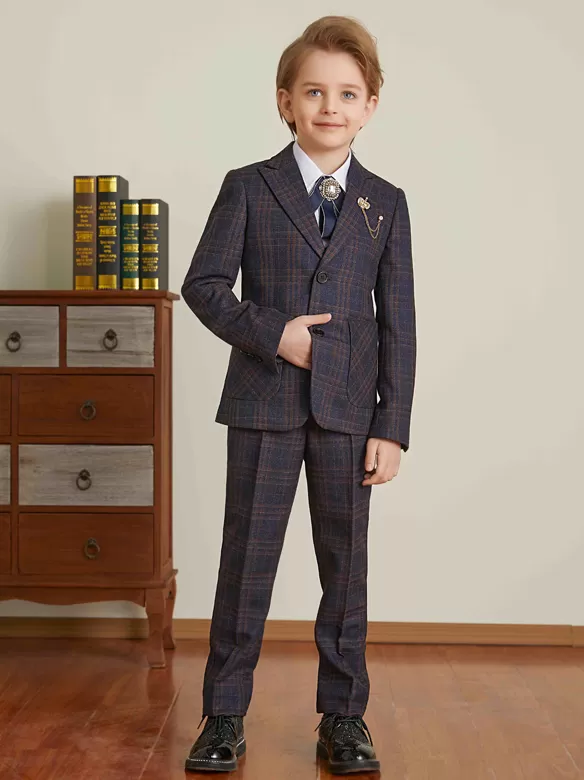 CHECKED SUIT ZS5067