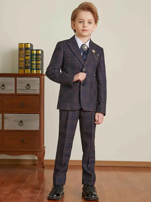 CHECKED SUIT ZS5067