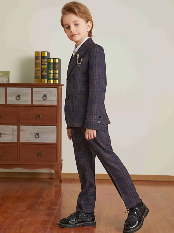 CHECKED SUIT ZS5067