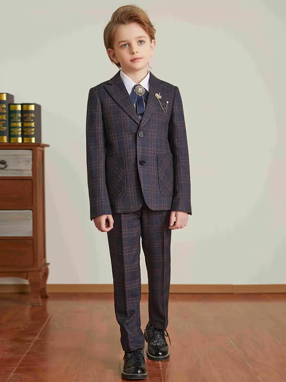 CHECKED SUIT ZS5067
