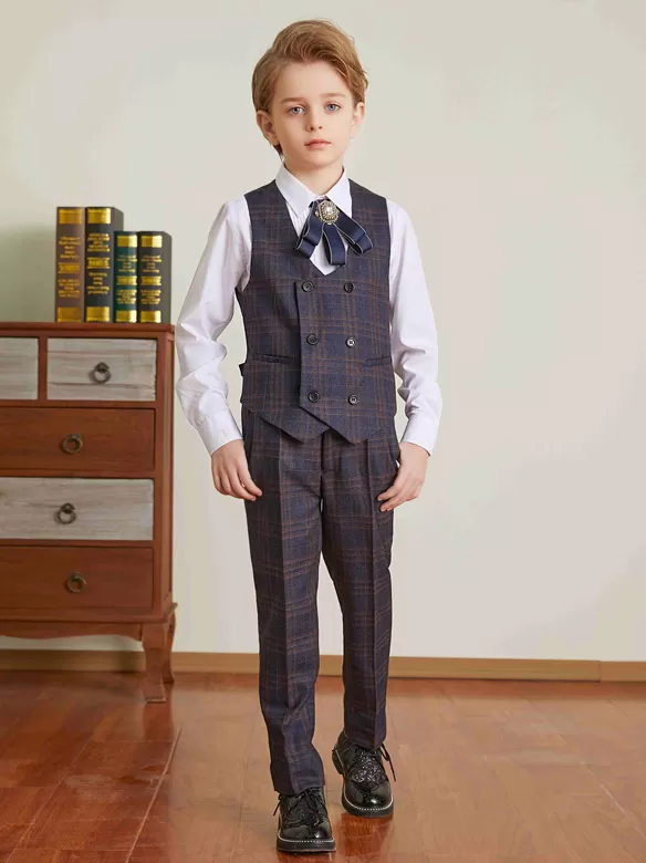 CHECKED SUIT ZS5067