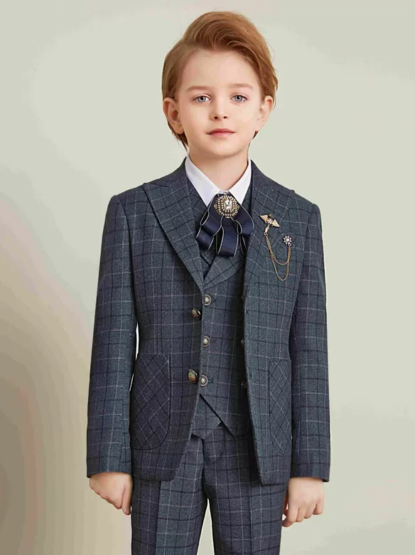 CHECKED SUIT ZS5068