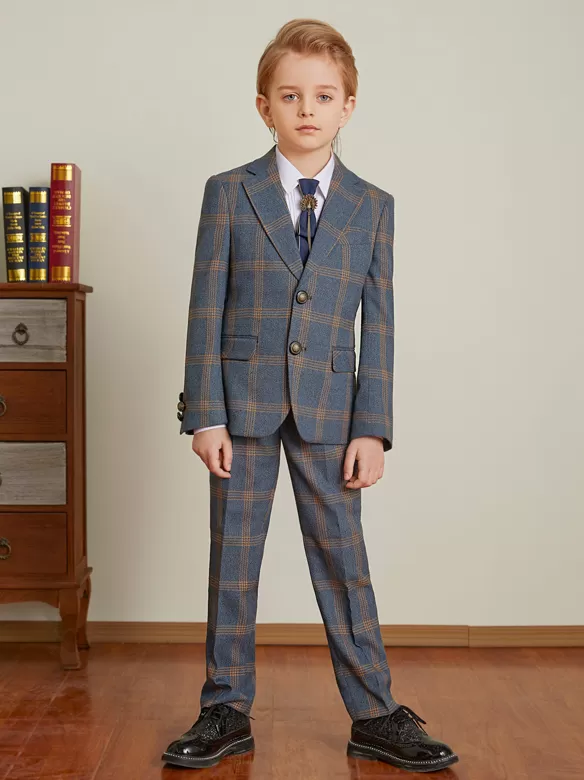 CHECKED SUIT ZS5073