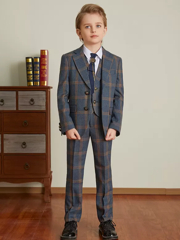 CHECKED SUIT ZS5073