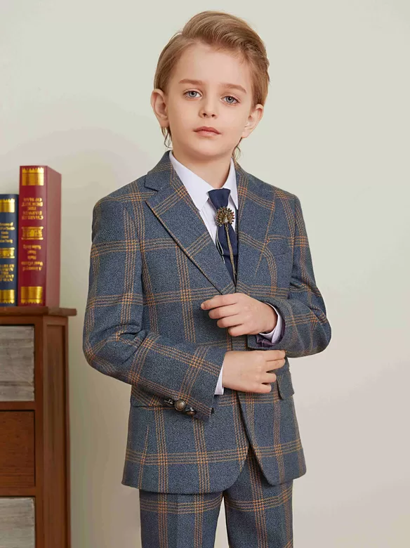 CHECKED SUIT ZS5073