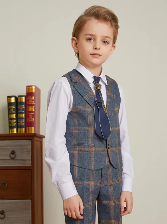 CHECKED SUIT ZS5073