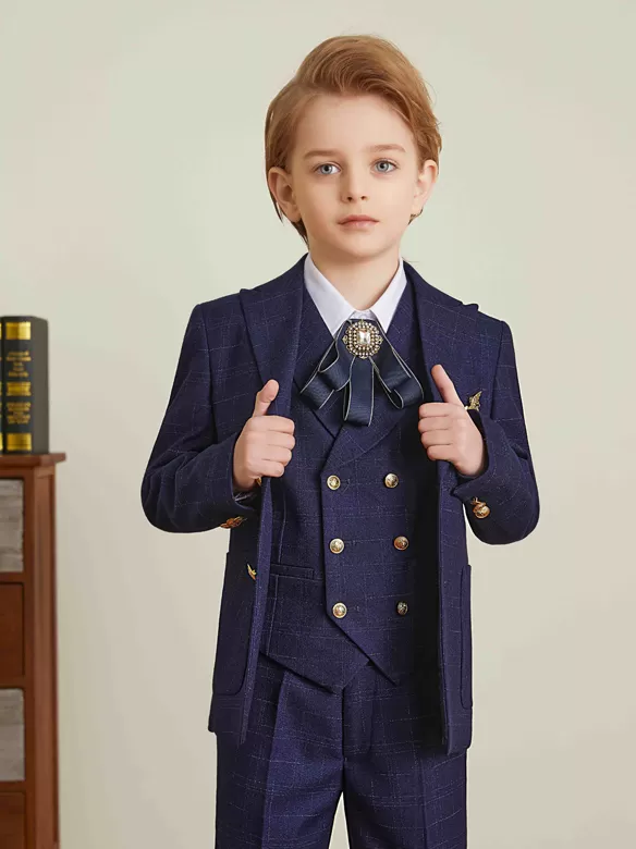 CHECKED SUIT ZS5089