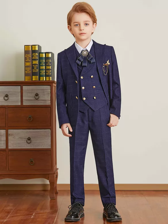 CHECKED SUIT ZS5089
