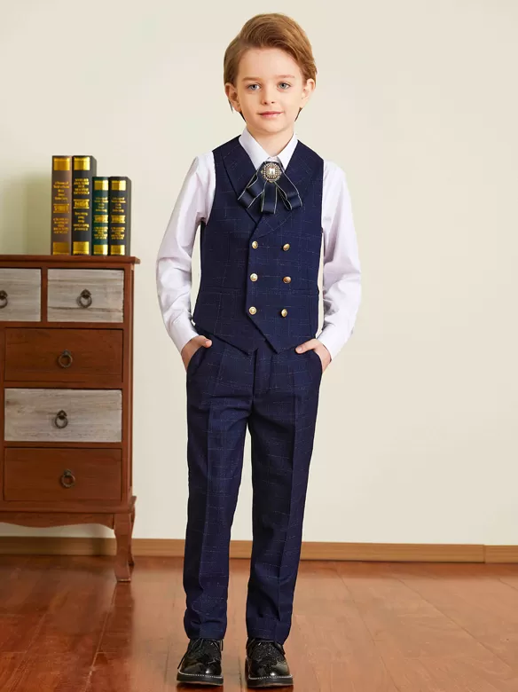 CHECKED SUIT ZS5089