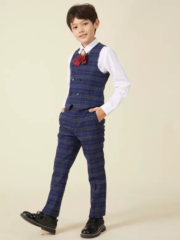 CHECKED SUIT ZS5090