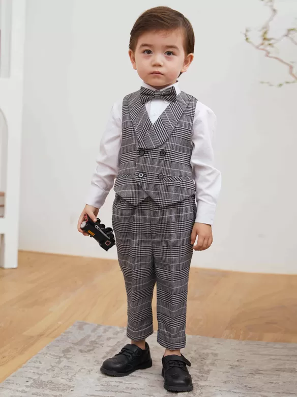 CHECKED SUIT ZS5122