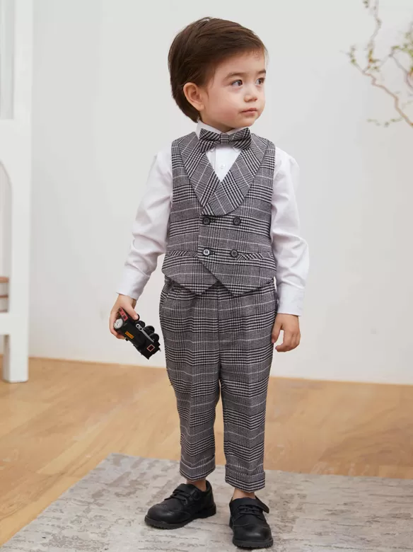 CHECKED SUIT ZS5122