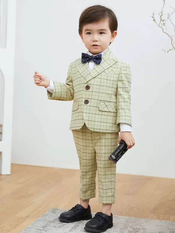CHECKED SUIT ZS5129