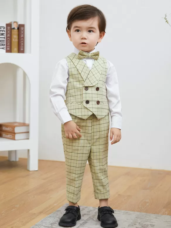 CHECKED SUIT ZS5129