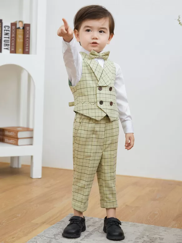 CHECKED SUIT ZS5129