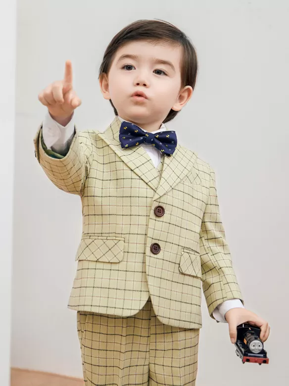 CHECKED SUIT ZS5129