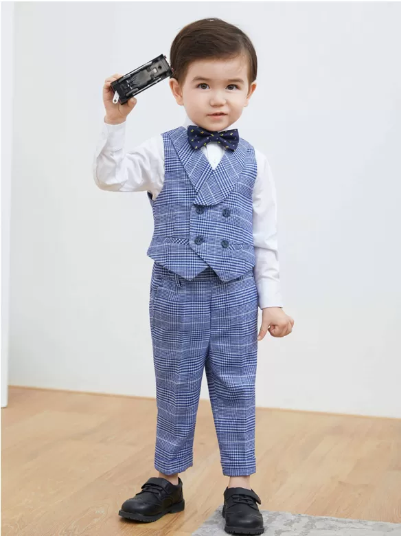 CHECKED SUIT ZS5220