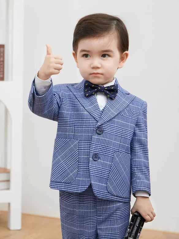 CHECKED SUIT ZS5220