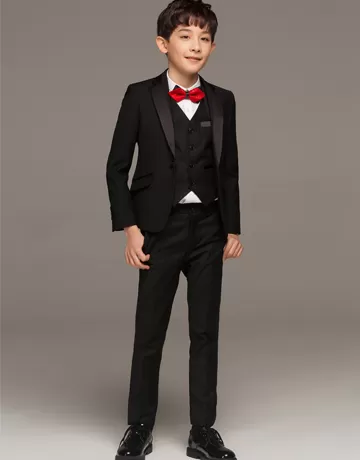 black classical suit