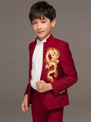 CLASSICAL SUIT ZL1008 Red