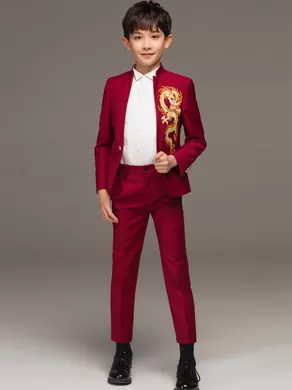 CLASSICAL SUIT ZL1008 Red