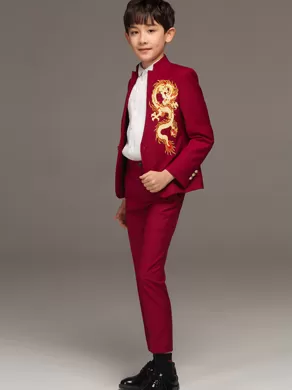 CLASSICAL SUIT ZL1008 Red
