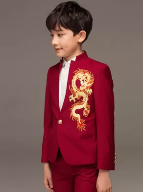 CLASSICAL SUIT ZL1008 Red