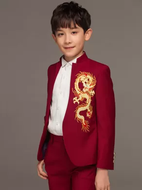 CLASSICAL SUIT ZL1008 Red