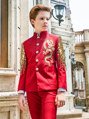 CLASSICAL SUIT ZL5020 Red