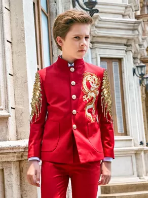 CLASSICAL SUIT ZL5020 Red
