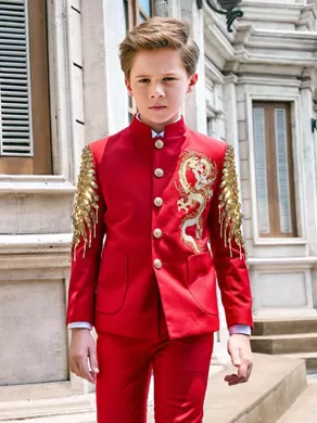 CLASSICAL SUIT ZL5020 Red