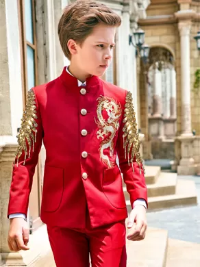 CLASSICAL SUIT ZL5020 Red