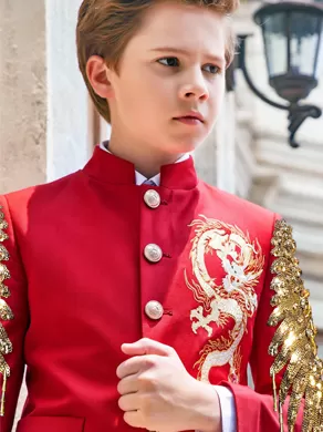 CLASSICAL SUIT ZL5020 Red