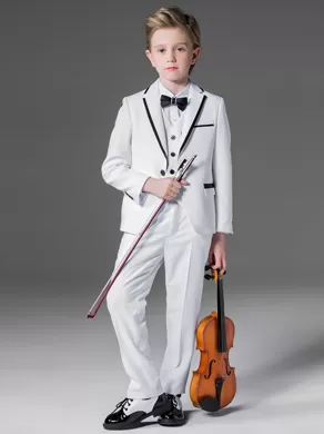 CLASSICAL SUIT ZS0082 White
