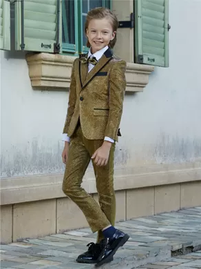 CLASSICAL SUIT ZS1143 Yellow