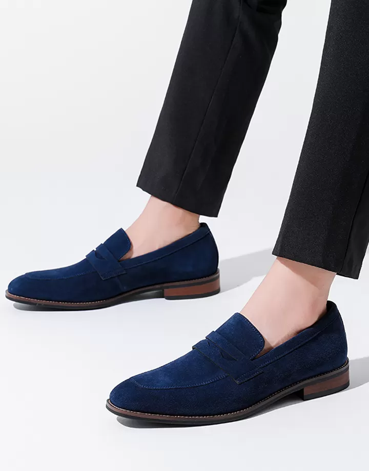 Loafers Derby Shoes Blue