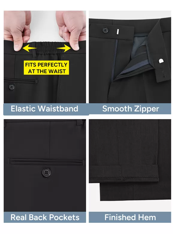 men suits 3 piece suit black cost