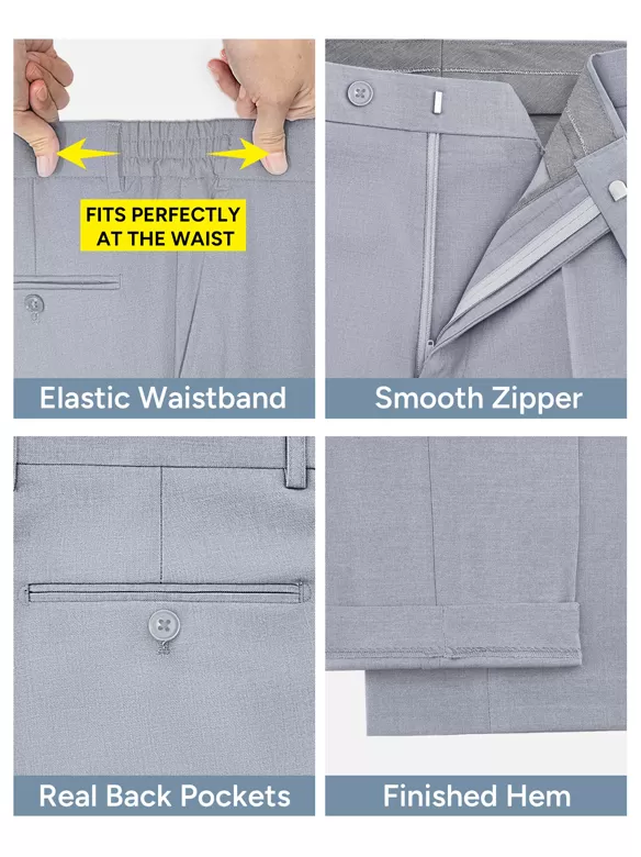 men suits 3 piece suit light gray price