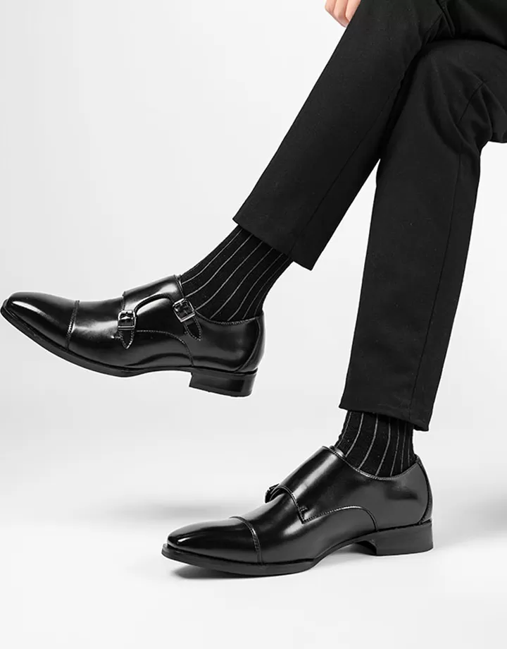 Soft Leather Shoes Black