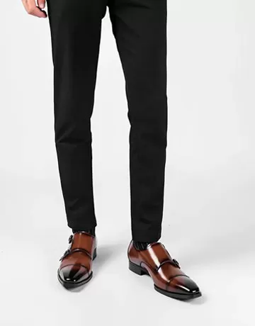 MONK STRAP DERBY SHOES