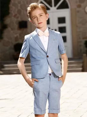 SHORT-SLEEVED SUIT SET NXD0002 Blue
