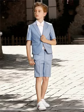SHORT-SLEEVED SUIT SET NXD0002 Blue