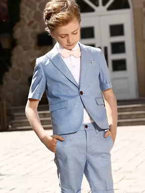 SHORT-SLEEVED SUIT SET NXD0002 Blue