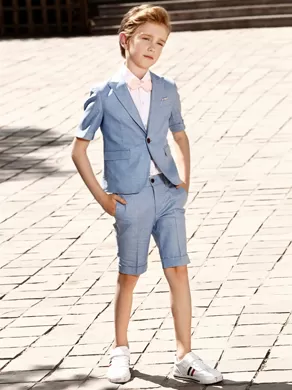 SHORT-SLEEVED SUIT SET NXD0002 Blue