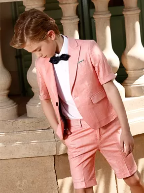 SHORT-SLEEVED SUIT SET NXD0002 Pink