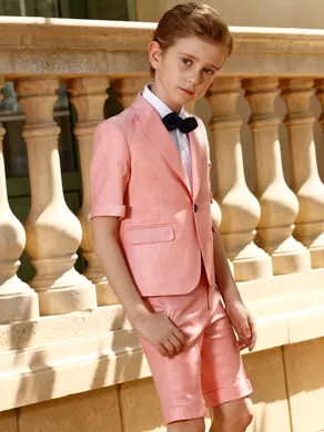 SHORT-SLEEVED SUIT SET NXD0002 Pink