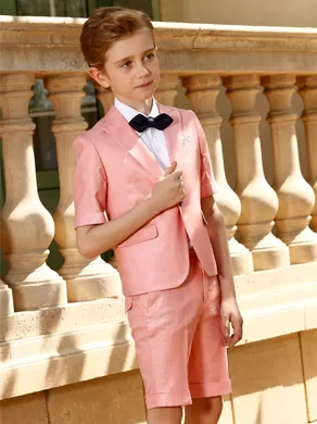 SHORT-SLEEVED SUIT SET NXD0002 Pink