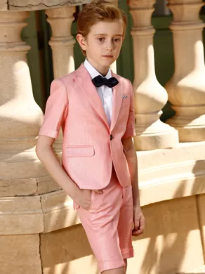 SHORT-SLEEVED SUIT SET NXD0002 Pink